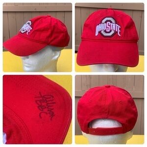 Men's Ohio State University Logo Fan1 Authentic Headware Snapback Cap/Hat